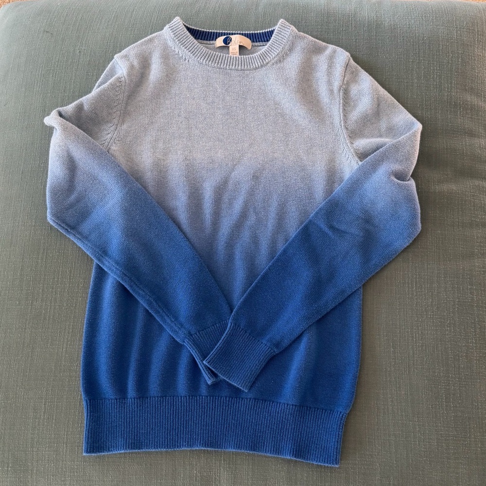 Boden Men’s XS Blue Gradient Cotton Sweater